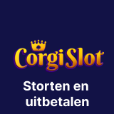 Corgislot Storten en uitbetalen